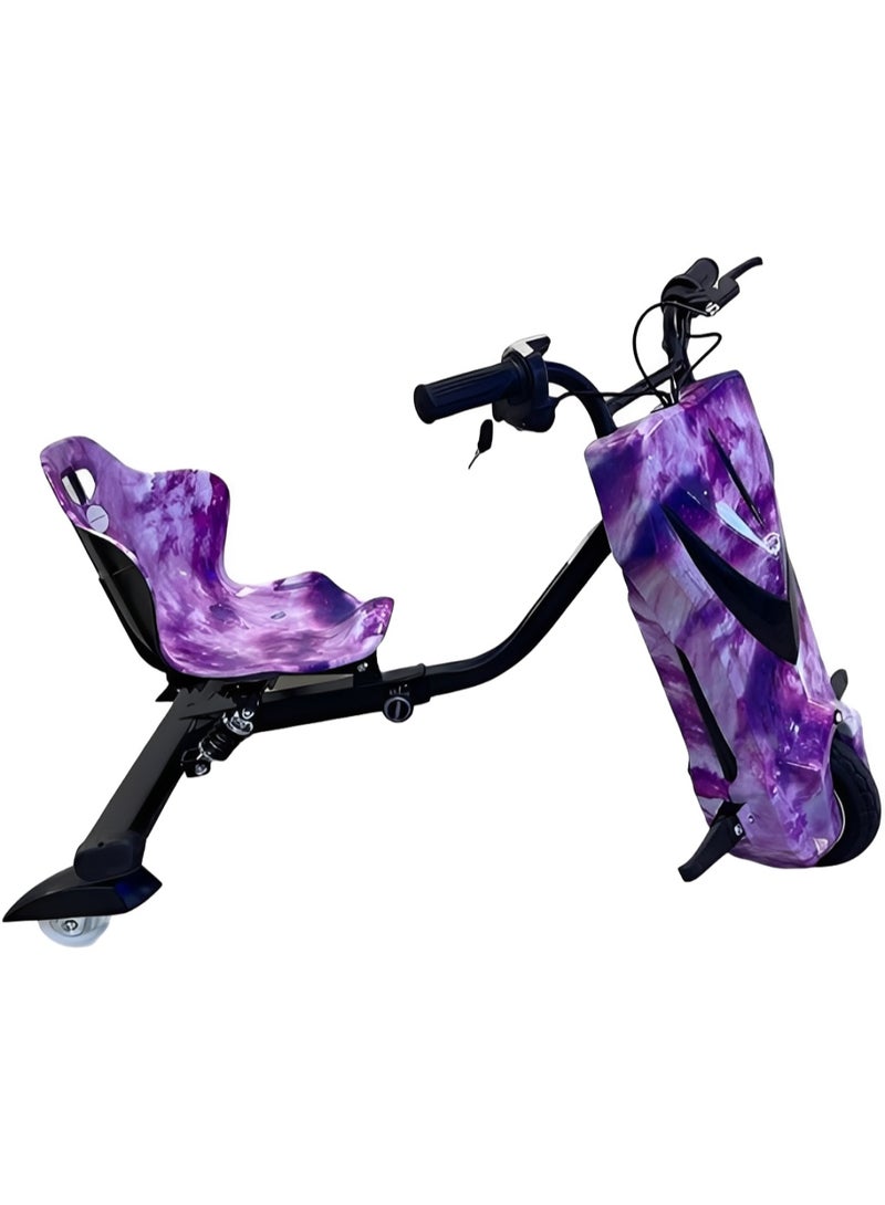 Generic 36V 3-Wheel Electric Drifting Scooter For Kids, 360° Spin Action, Bluetooth Speaker & Triple LED Lights, Includes Full Safety Gear Set - Image 5